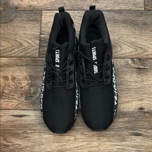 Black Sports Men's Sneakers